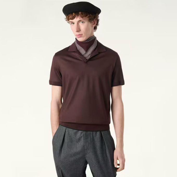 loro piana waitaki wool polo shirt